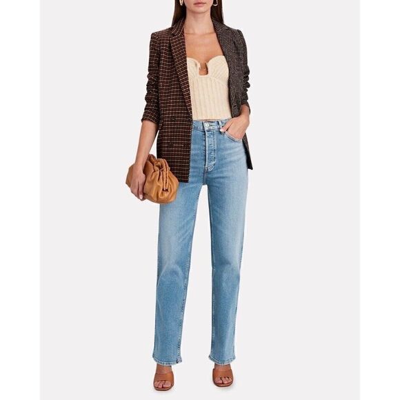 NWT RE/DONE SZ 26 90's HIGH RISE LOOSE IN RIO FADE - Picture 1 of 4